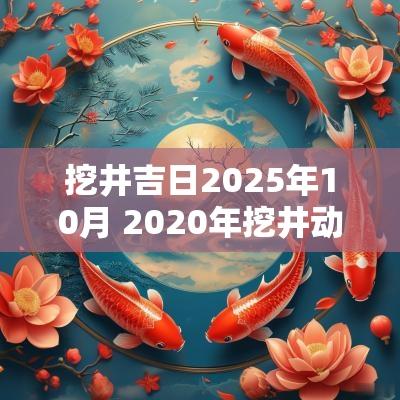 挖井吉日2025年10月 2025年挖井动土吉日查询