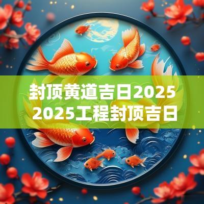 封顶黄道吉日2025 2025工程封顶吉日