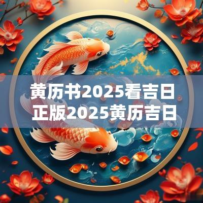 黄历书2025看吉日 正版2025黄历吉日查询