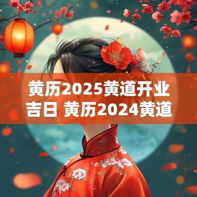 黄历2025黄道开业吉日 黄历2025黄道开工吉日查询