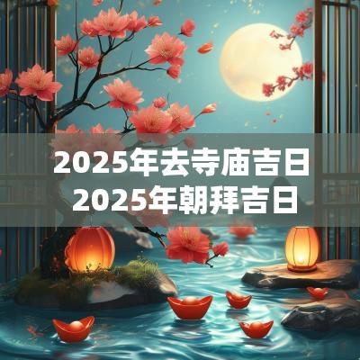 2025年去寺庙吉日 2025年朝拜吉日