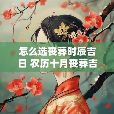 怎么选丧葬时辰吉日 农历十月丧葬吉日