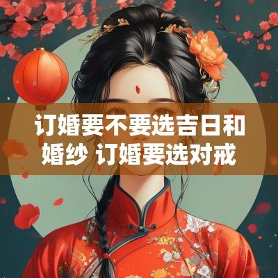订婚要不要选吉日和婚纱 订婚要选对戒吗
