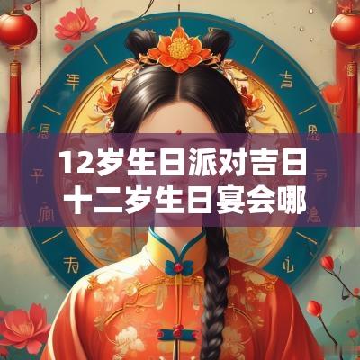 12岁生日派对吉日 十二岁生日宴会哪里过