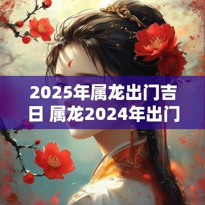 2025年属龙出门吉日 属龙2025年出门找店黄道吉日