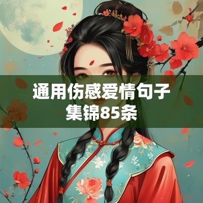通用伤感爱情句子集锦85条