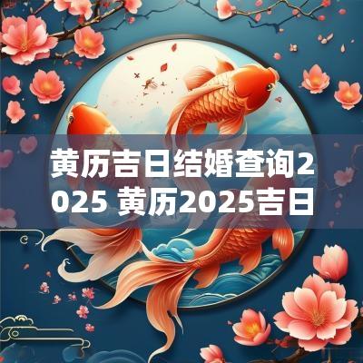 黄历吉日结婚查询2025 黄历2025吉日查询出殡