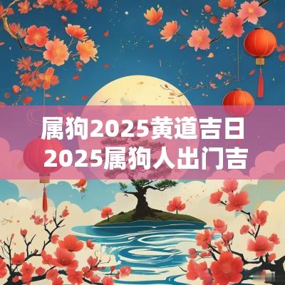 属狗2025黄道吉日 2025属狗人出门吉日