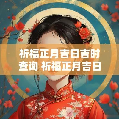 祈福正月吉日吉时查询 祈福正月吉日查询官网