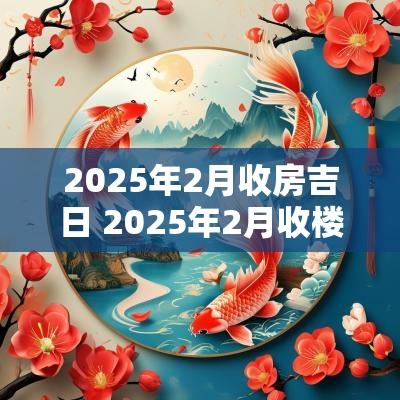 2025年2月收房吉日 2025年2月收楼吉日