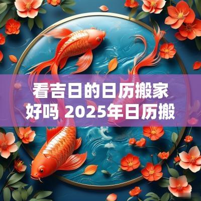 看吉日的日历搬家好吗 2025年日历搬家吉日