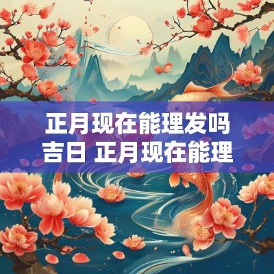 正月现在能理发吗吉日 正月现在能理发吗