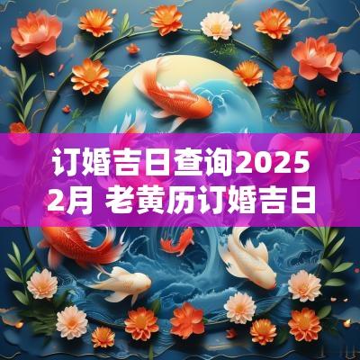 订婚吉日查询20252月 老黄历订婚吉日2025年