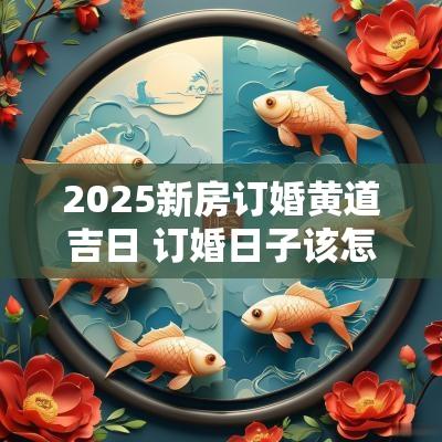2025新房订婚黄道吉日 订婚日子该怎么选2025