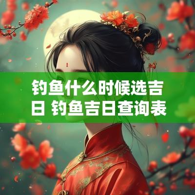 钓鱼什么时候选吉日 钓鱼吉日查询表