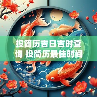 投简历吉日吉时查询 投简历最佳时间周末