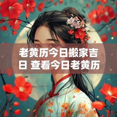 老黄历今日搬家吉日 查看今日老黄历搬家吉日