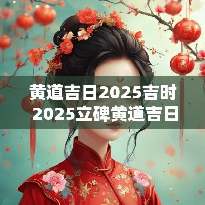 黄道吉日2025吉时 2025立碑黄道吉日