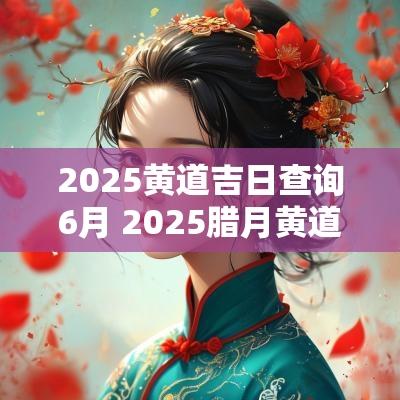 2025黄道吉日查询6月 2025腊月黄道吉日查询