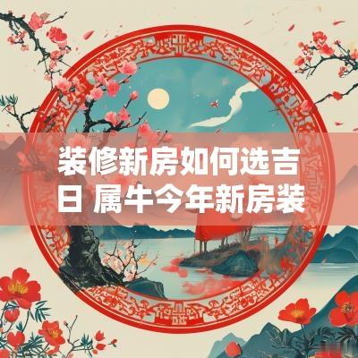 装修新房如何选吉日 属牛今年新房装修开工吉日