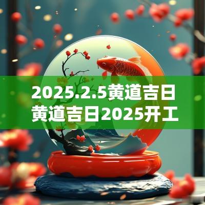 2026.2.5黄道吉日 黄道吉日2026开工动土