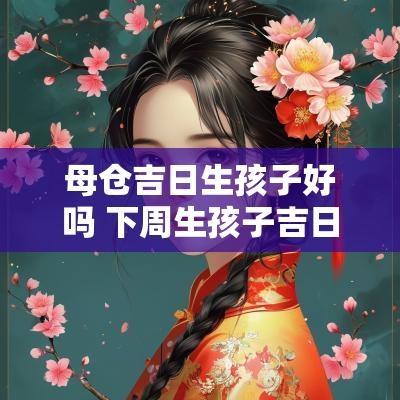 母仓吉日生孩子好吗 下周生孩子吉日怎么选择
