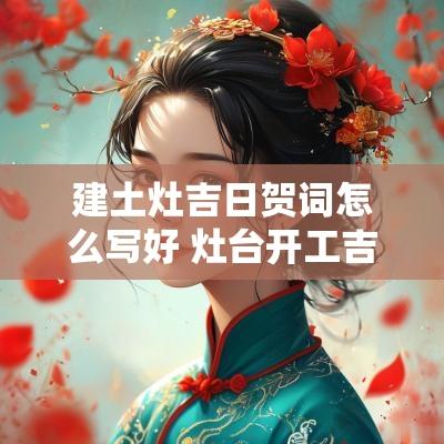 建土灶吉日贺词怎么写好 灶台开工吉祥语四句