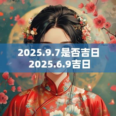 2025.9.7是否吉日 2025.6.9吉日