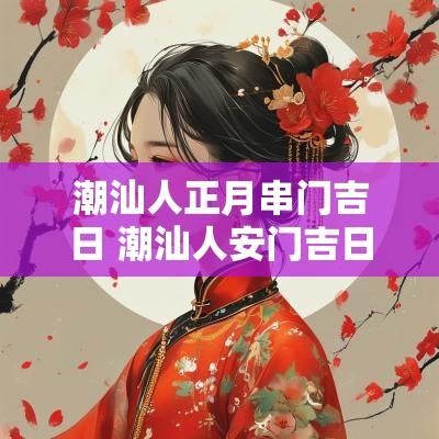 潮汕人正月串门吉日 潮汕人安门吉日吉时查询2025年