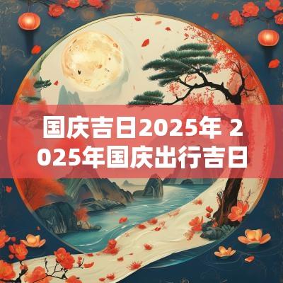 国庆吉日2025年 2025年国庆出行吉日