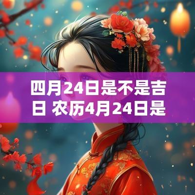 四月24日是不是吉日 农历4月24日是吉日吗
