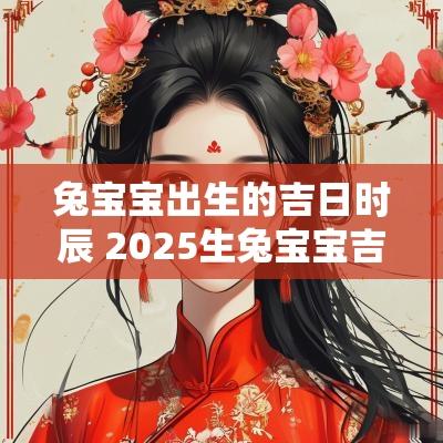 兔宝宝出生的吉日时辰 2025生兔宝宝吉日