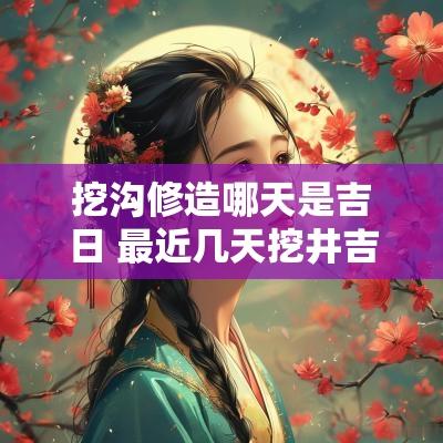 挖沟修造哪天是吉日 最近几天挖井吉日