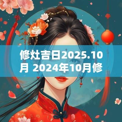 修灶吉日2025.10月 2025年10月修灶吉日