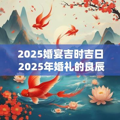 2025婚宴吉时吉日 2025年婚礼的良辰吉日吉时