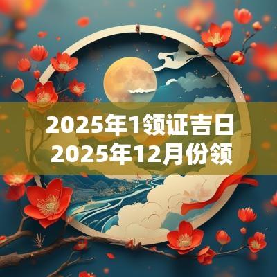 2025年1领证吉日 2025年12月份领证吉日