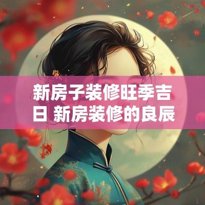 新房子装修旺季吉日 新房装修的良辰吉日