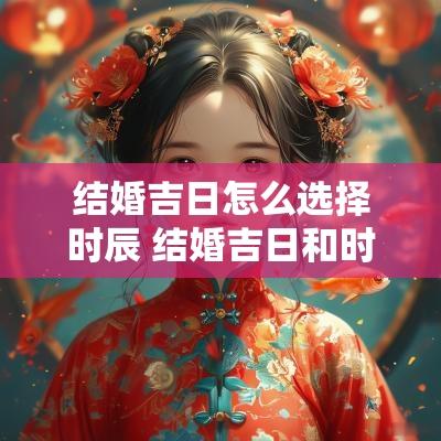 结婚吉日怎么选择时辰 结婚吉日和时辰的对照表