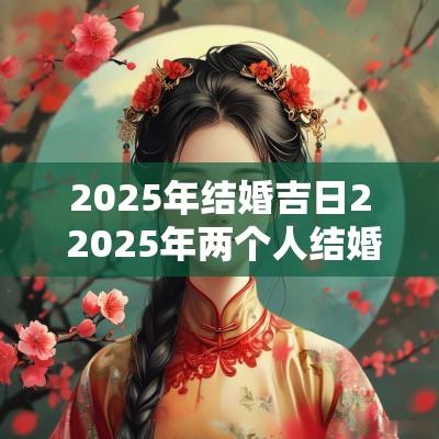 2025年结婚吉日2 2025年两个人结婚吉日