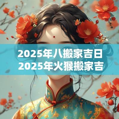 2025年八搬家吉日 2025年火猴搬家吉日