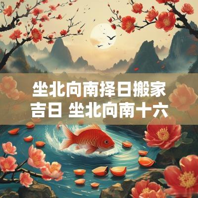 坐北向南择日搬家吉日 坐北向南十六楼选吉日入住