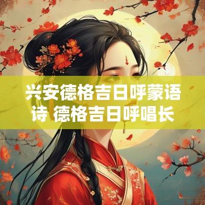 兴安德格吉日呼蒙语诗 德格吉日呼唱长调