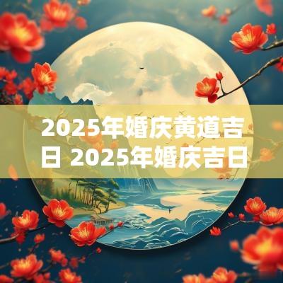 2025年婚庆黄道吉日 2025年婚庆吉日查询