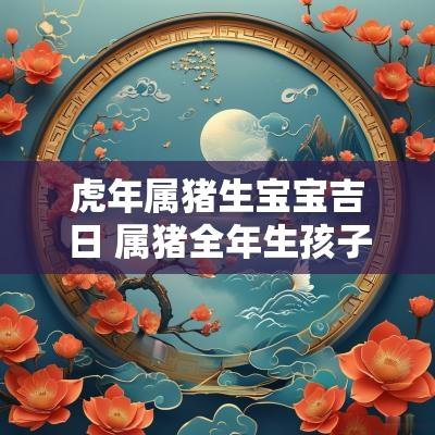 蛇年属猪生宝宝吉日 属猪全年生孩子吉日