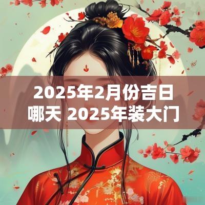2025年2月份吉日哪天 2025年装大门吉日查询