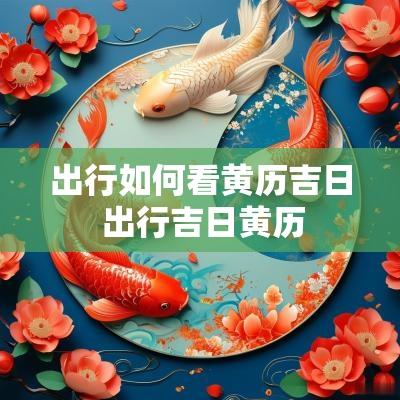 出行如何看黄历吉日 出行吉日黄历