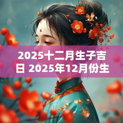 2025十二月生子吉日 2025年12月份生子吉日