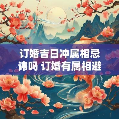 订婚吉日冲属相忌讳吗 订婚有属相避讳吗