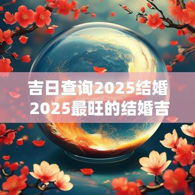 吉日查询2025结婚 2025最旺的结婚吉日