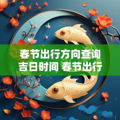 春节出行方向查询吉日时间 春节出行黄历吉日查询